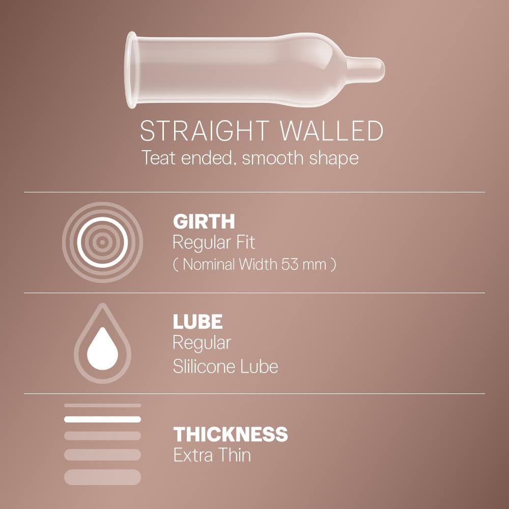 Durex Extra Thin Intense Chocolate 3 Pcs Pack (India)