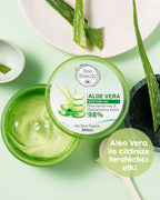 Bee Beauty Aloe Vera Soothing Gel Moisturizing and Soothing Effective 98% Turkish Product 300ml