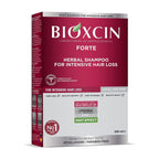Bioxcin Forte Herbal Shampoo For Intensive Hair Loss 99%Effective For Healthy Growth, Hair Loss, Hair Thickness, Healthy Scalp,Turkish Shampoo 300ml
