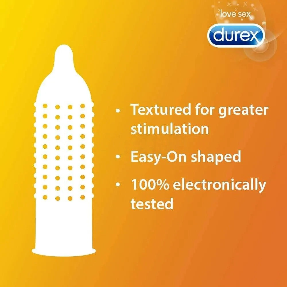 Durex Extra Dots Condom 3Pcs Pack(India)
