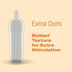 Durex Extra Dots Condom 3Pcs Pack(India)