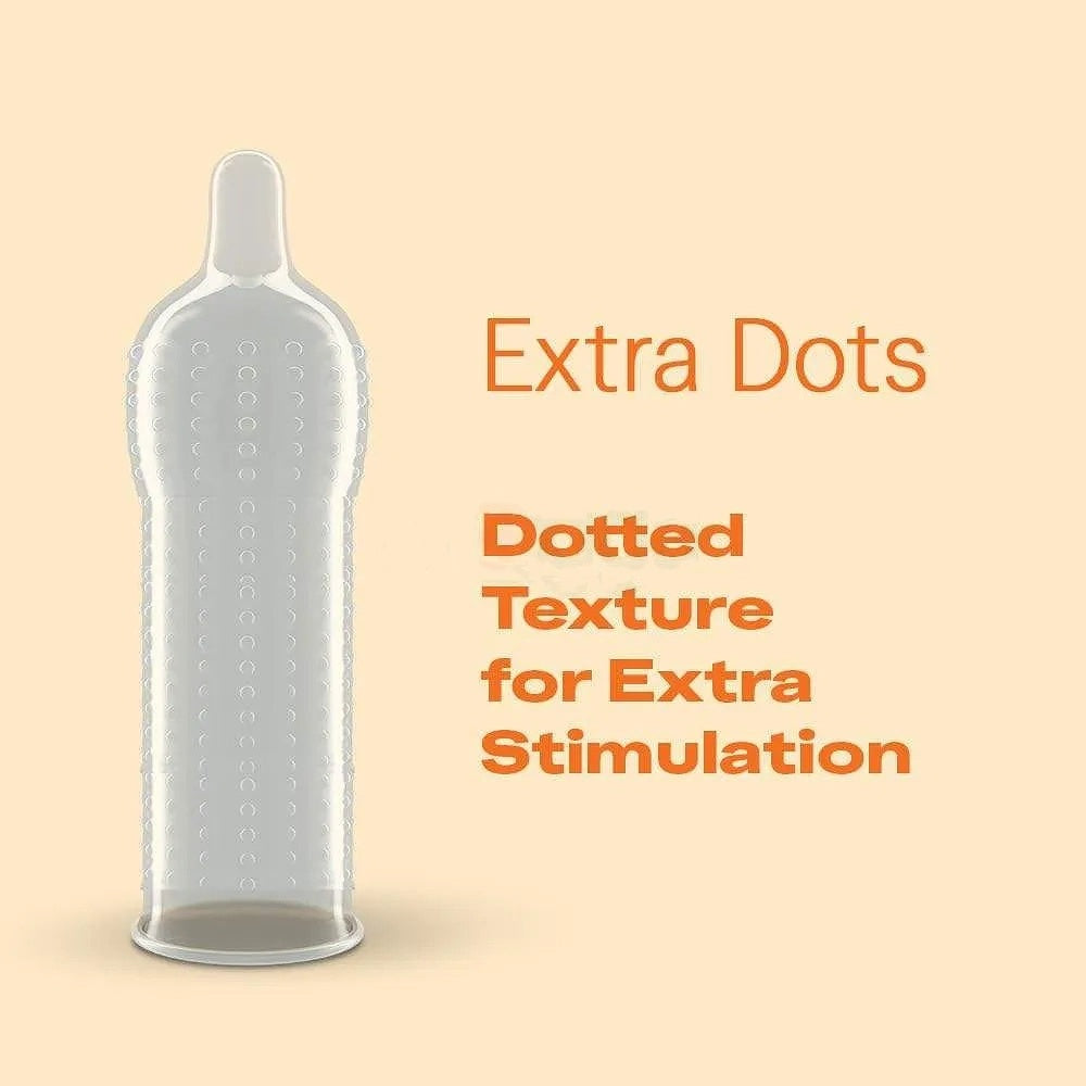 Durex Extra Dots Condom 3Pcs Pack(India)