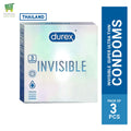 Durex Invisible Super Ultra Thin Condom - 3Pcs Pack(Thailand)