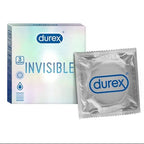 Durex Invisible Super Ultra Thin Condom - 3Pcs Pack(Thailand)