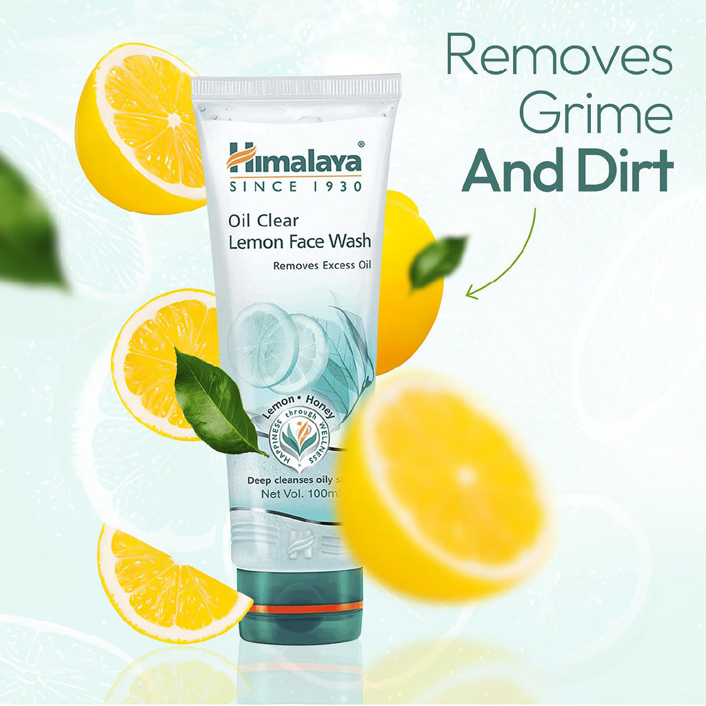 Himalaya Oil Clear Lemon Face Wash 100ml