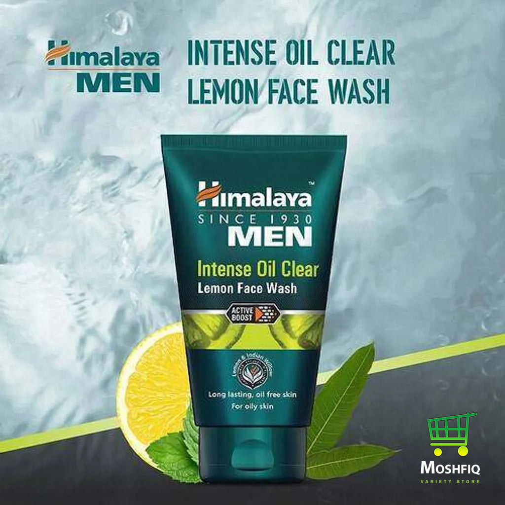 Himalaya Men Intense Oil Clear Lemon Face Wash -100ml