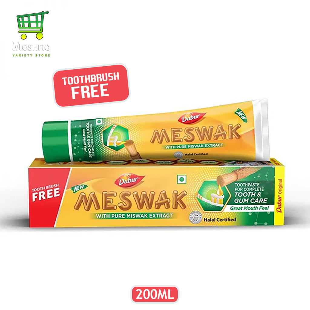 Halal Meswak With Pure Miswak Extract Dabur ToothPaste