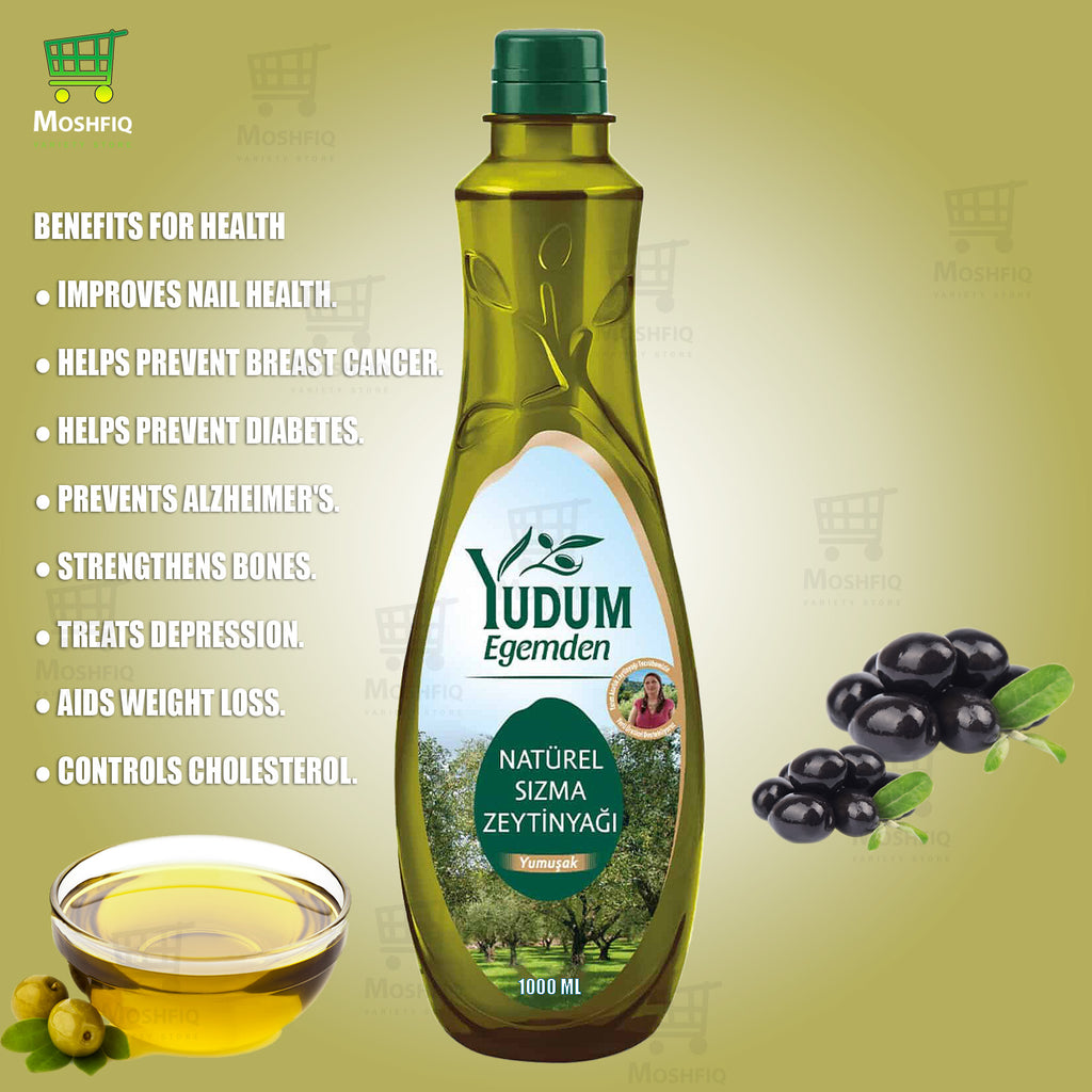 Turkish Yudum Egemden Natural Jaitun Oil 1000ml